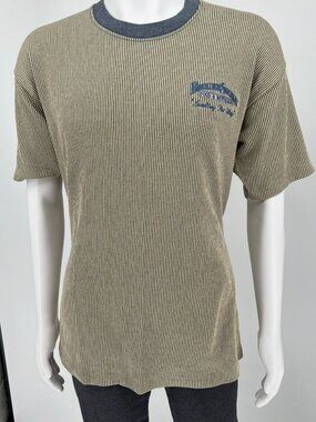 Vintage Cal Cru 1990s "Boulder Station Food & Beverage" Ribbed T-Shirt (XL)